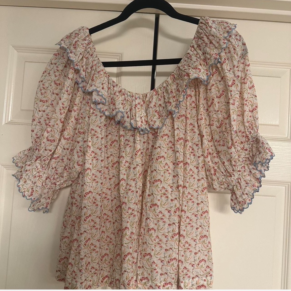 Doen Samara Blouse Sunshine Meadow Large - Picture 2 of 6